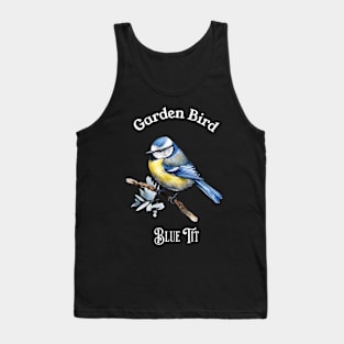 Garden Bird Blue Tit Tank Top